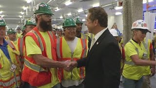 Gov. Cuomo says SolarCity is a longterm project, shrugs off economic woes