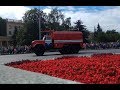 Ко Дню пожарной службы в Минске прошел парад спасателей и техники МЧС