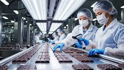 How Chocolate Is Made! Inside the Chocolate Factory Chocolate Factory Secrets Real Factory Process!