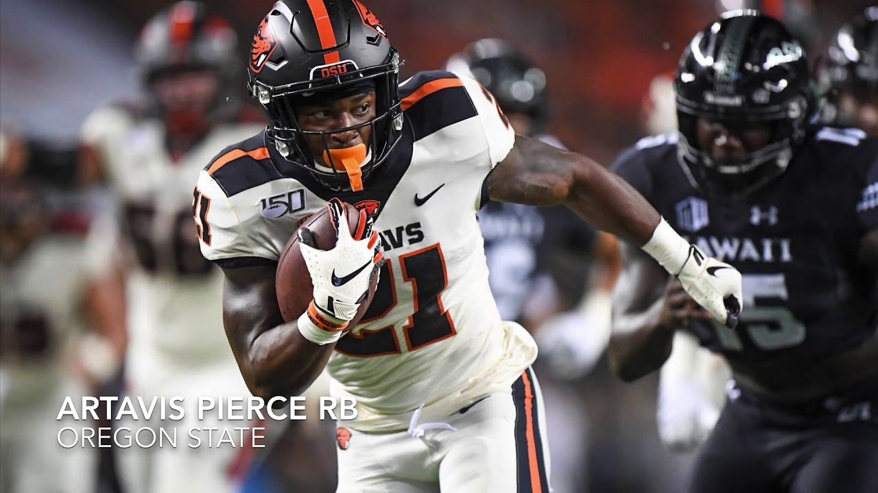 Artavis Pierce Oregon State NFL DRAFT 2020 Life and Football YouTube