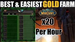 Best \& Easiest Ways To Make GOLD In Classic WoW For TBC Prep