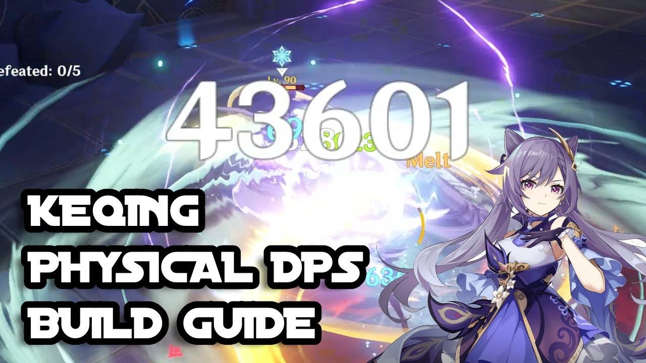 Keqing Physical Build Guide | Complete Build Showcase - Genshin Impact