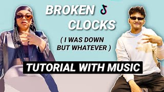 Broken Clocks - SZA (i was down but whatever) *EASY TIKTOK TUTORIAL*