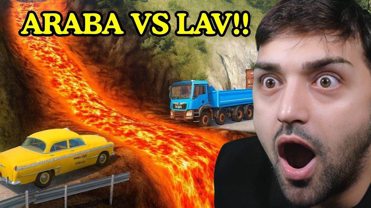 KIZGIN LAV VS ARABALAR TEPKİ! (BeamNG Drive)
