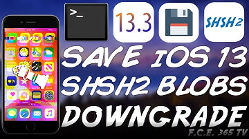 iOS 13.3 How To Save SHSH2 Blobs for UNTETHERED DOWNGRADE & Why It