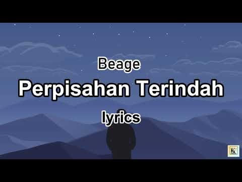 Perpisahan Terindah · Beage