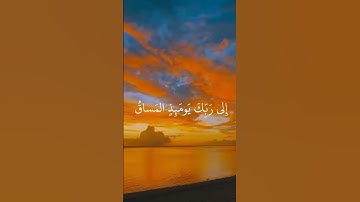سورة القيامة الآيات 26-30  القارئ ياسر الدوسري