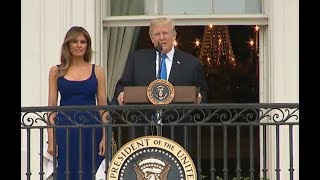 Trump At White House July 4th Picnic  — Full Speech