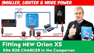 New Victron ORION XS DCDC Charger Upgrade B2B Installation