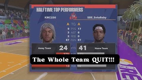 Random Rec Halftime Comeback Win | PS5 NBA2k24 Rec Gameplay