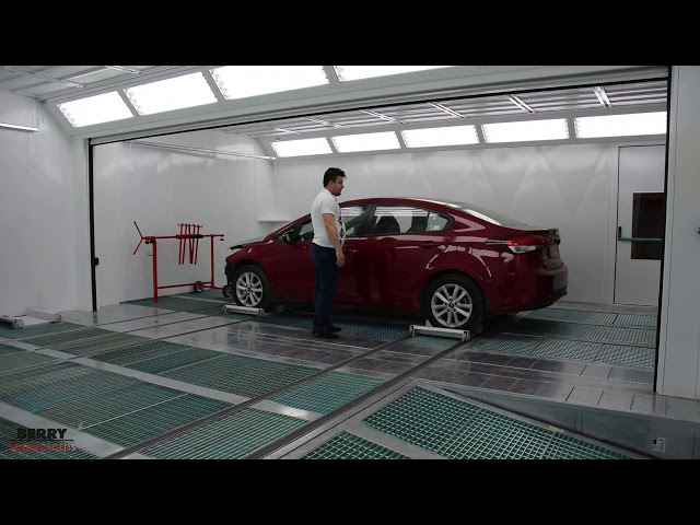 Berry Spray Booths - Rail System