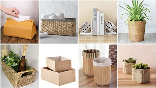 افكار💡عندك علب كرتون اصنعي منظمات وديكورات لبيتك  recyclage des cartons #diy  DIY rangement#storage