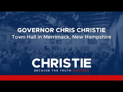 Town Hall with Chris Christie in Merrimack, New Hampshire