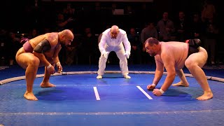 Sumo Wrestlers Deliver The The Biggest Show On Earth In Jersey City