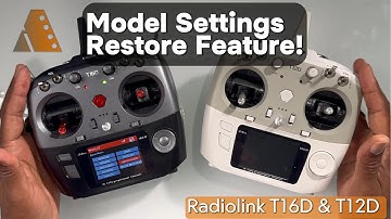 How to  Easily Restore Customized Model Settings on T16D/T12D Radios