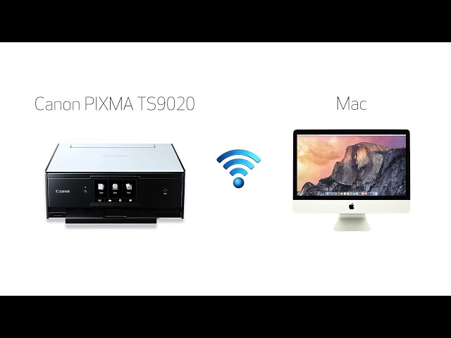 Canon PIXMA TS9020 - Manual Connect Method on an Mac 