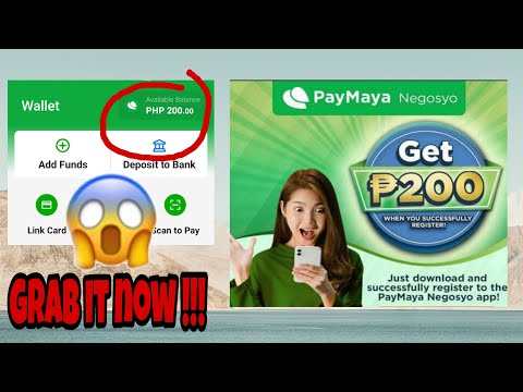 PAYMAYA NEGOSYO APPS GET P200 SIGN UP REWARDS //  LEGIT 101%