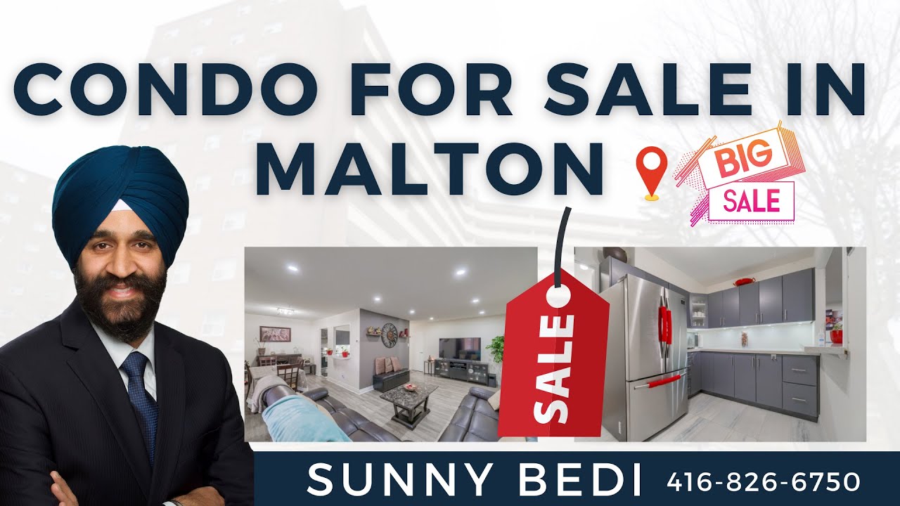 CONDO FOR SALE IN MALTON II  Virtual Tour with Sunny Bedi 