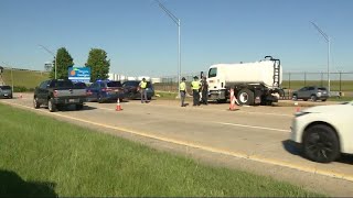 Landscape worker killed, another hospitalized after being hit on I-85
