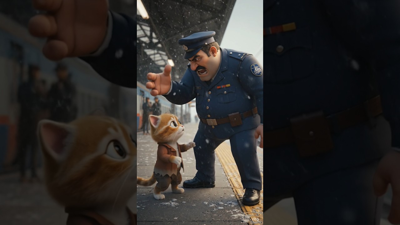 A Brave Cat Saved Hundreds of Lives | Emotional Railway Story 😿🚆