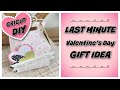 Last Minute Valentine's Day Gift Idea with Cricut | Quick &amp; Easy DIY Favor Box