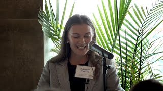 Amanda Everett '23, 2022-2023 Scholarship keynote speaker