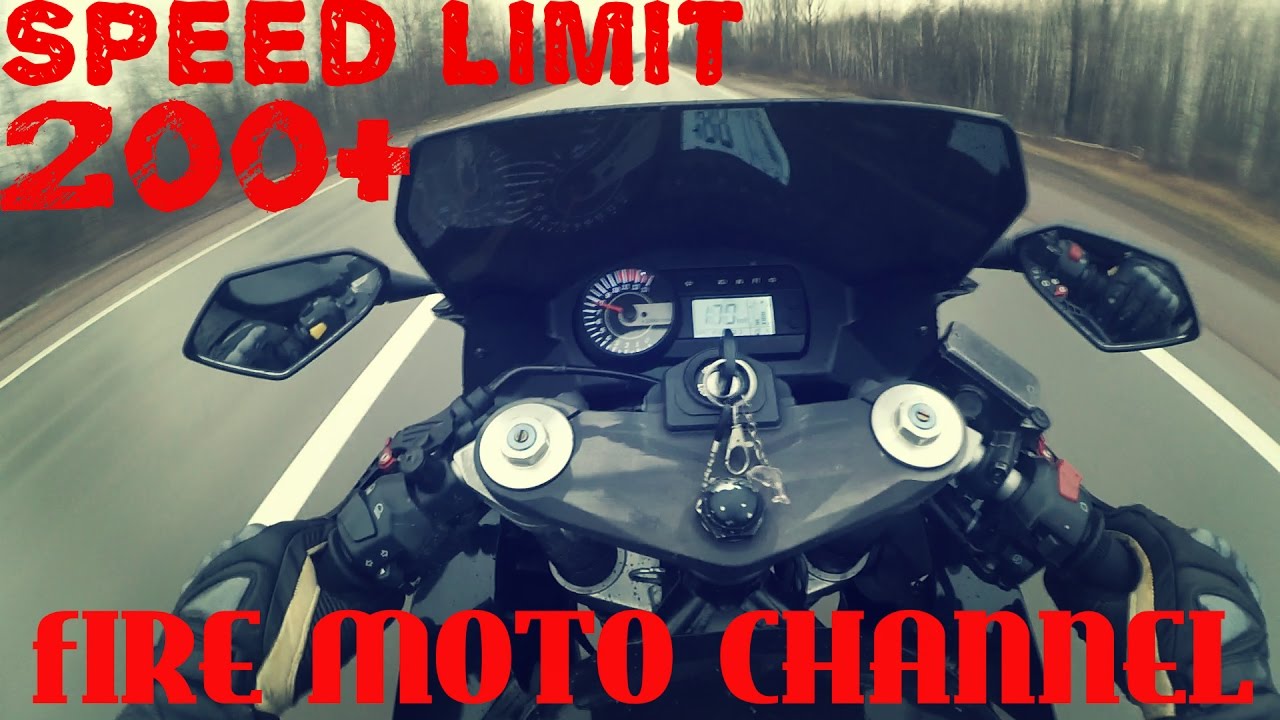 Hyosung GT650R Moto speed run on UA. highway