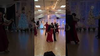 Holiday Quicstep performance by the San Diego Smooth Dancers 2025 #ballroomdance #holidaydance