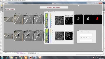 Smart Traffic Detection System Using Canny Edge Detection | Matlab Final Year Project