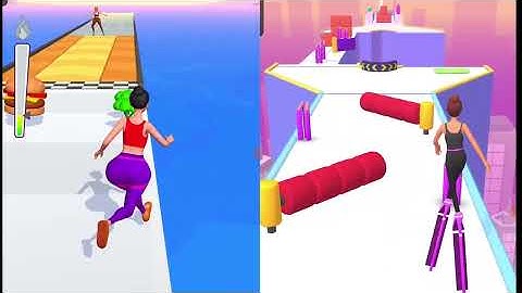 Twerk Race 3d - Fun run game Vs High Heels! - Max walkthrough Gameplay .......Nort