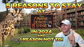 5 Reasons to Stay at Animal Kingdom Lodge in 2024 and 1 Reason You Shouldnt