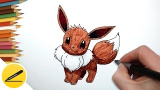 How to Draw Pokemon Eevee ★ Draw Pokemon step by step