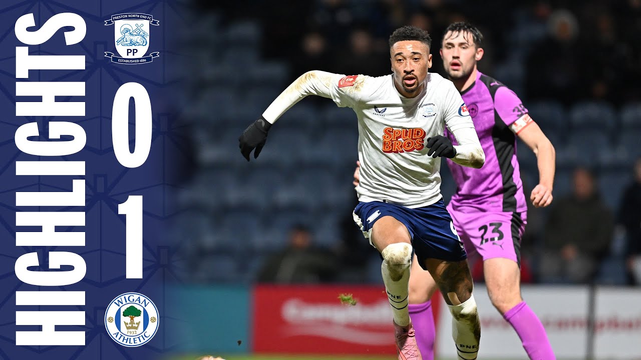Highlights | PNE 0-1 Wigan Athletic