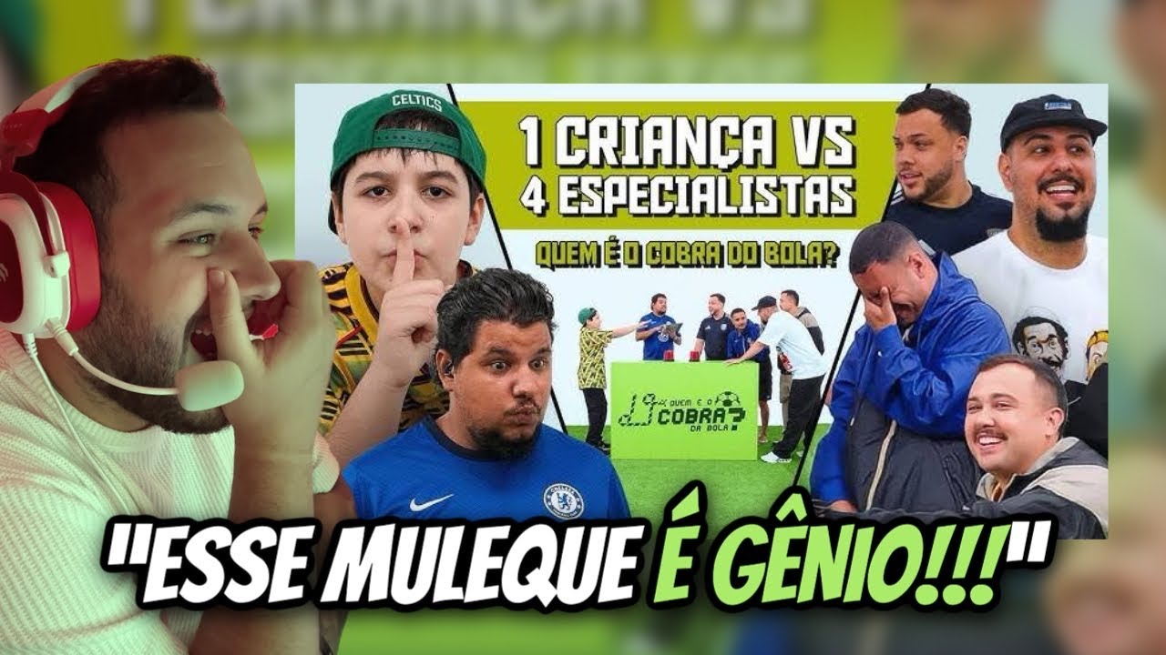 REACT OMeninoPACAS - QUEM É O COBRA DA BOLA? Feat. Davi Lusa - Lucas Tylty