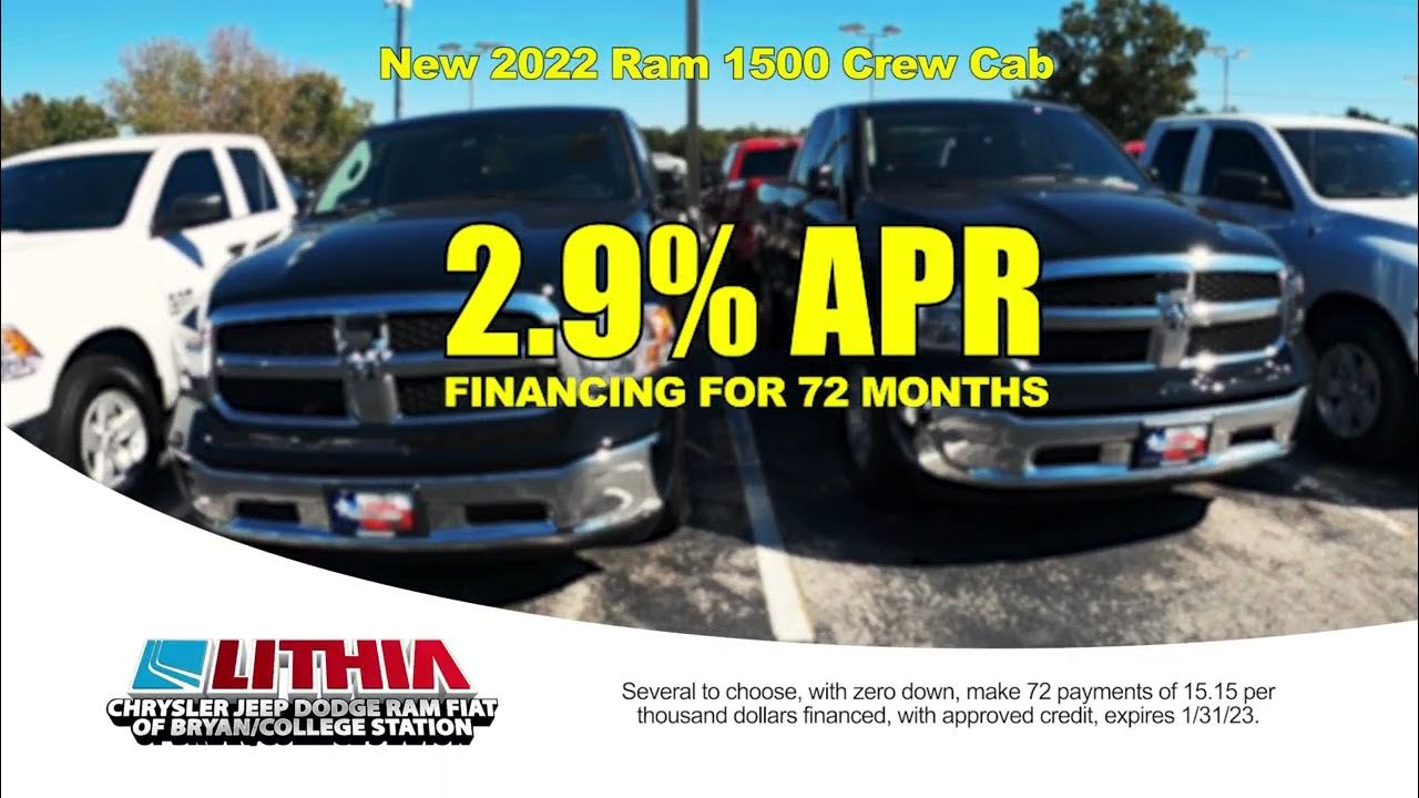 Start Something New at Lithia Chrysler Jeep Dodge Ram Fiat of Bryan