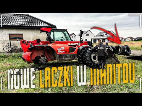Nowe opony w Manitou | Kolejny zakup z Opmax |Galaxy 460/70r24 [vlog#259]