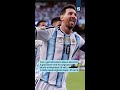 MESSI, il re dei MONDIALI
