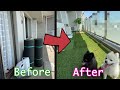 愛犬の為に自宅のベランダにドッグラン作ってみた！！！