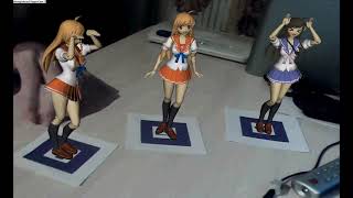 ARmirai (ARToolKit)