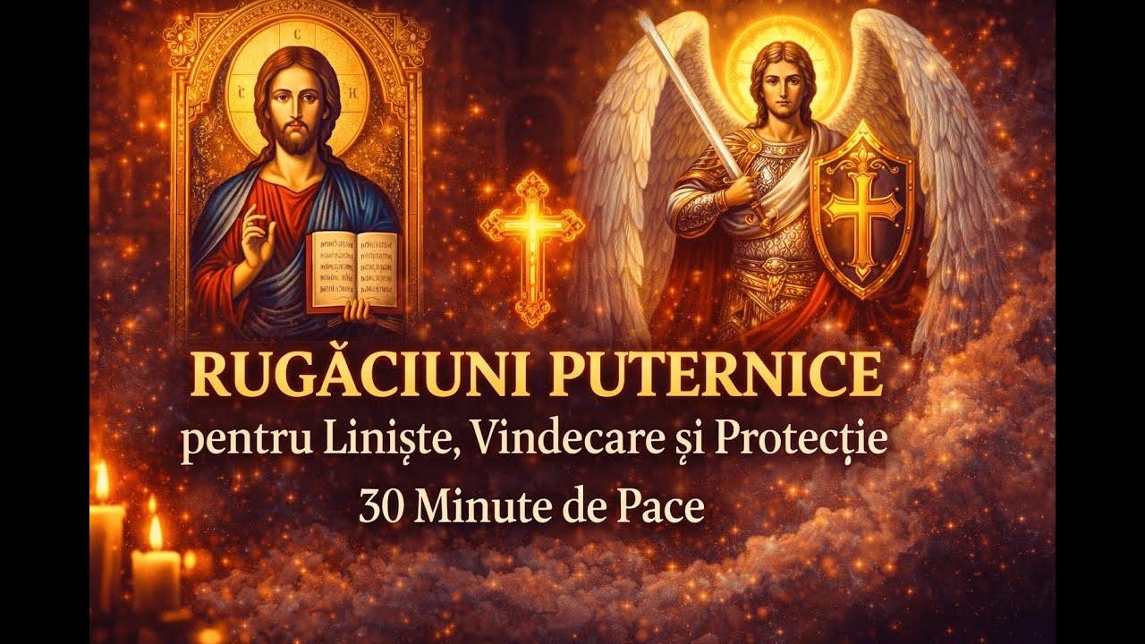 Rugăciuni Puternice pentru Liniște, Vindecare și Protecție | 30 Minute de Pace 🙏