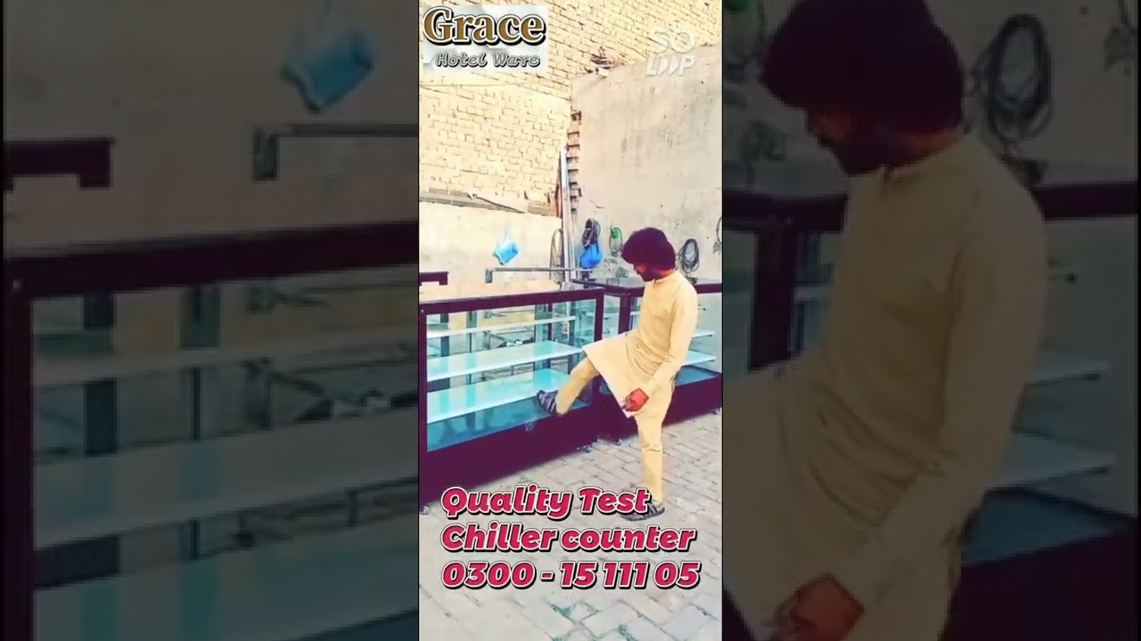 Bakery Counter Sweet Display Counter Chiller GRACE Hotel Ware Gujranwala 0300 - 15 111 05