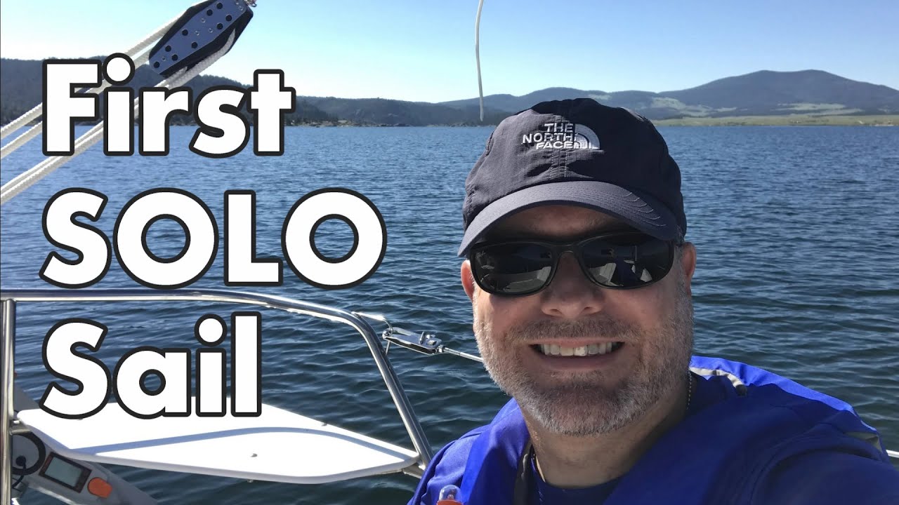 My first solo sail - 3 Jul 2021