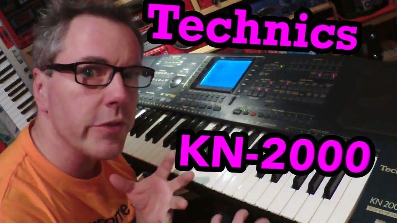 Technics KN-2000, these old high-end keyboards still WORK IT - YouTube