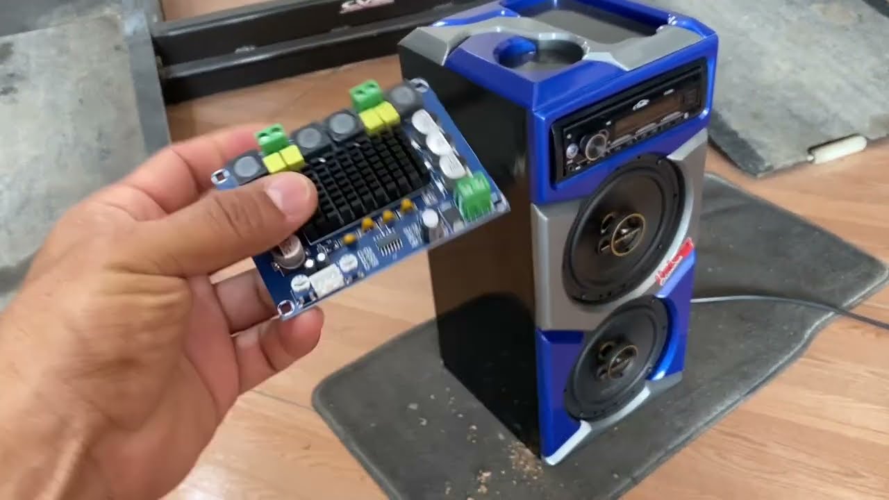 Caixa Bob 6x6 agora com placa 240rms