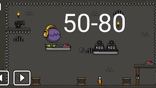 One level 3. all levels from 50 to 80 .
