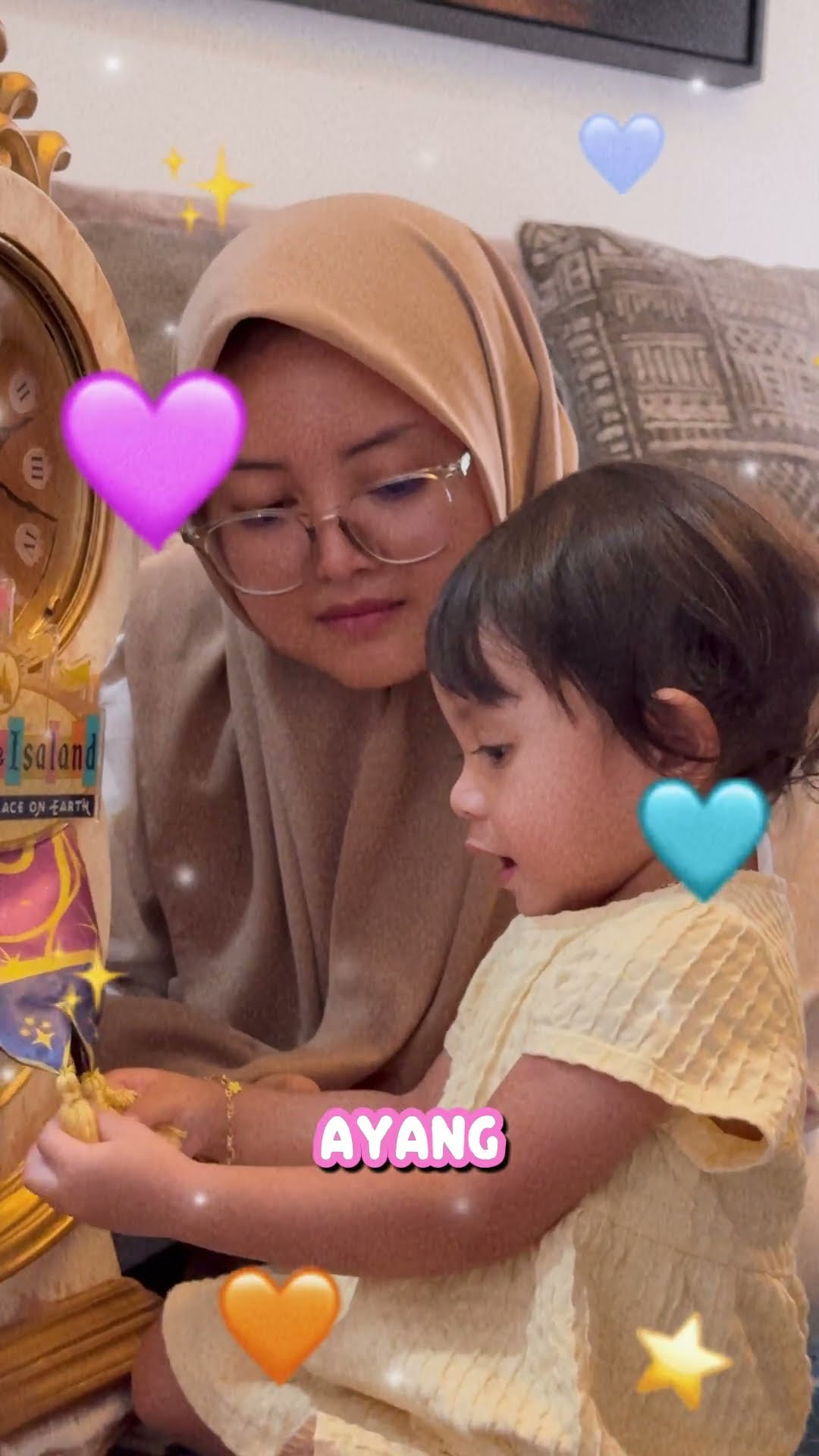 LEIKA DAPET HAMPERS CANTIK BANGET DARI MARYAM DAN ISA #leika #shorts