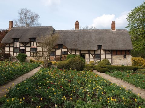 Places To See In Stratford Upon Avon Uk Anne Hathaway S Cottage Gardens Youtube