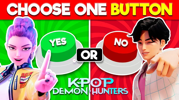 KPOP DEMON HUNTERS 🟢 YES or NO 🔴 Challenge 🤔 Choose One Button!