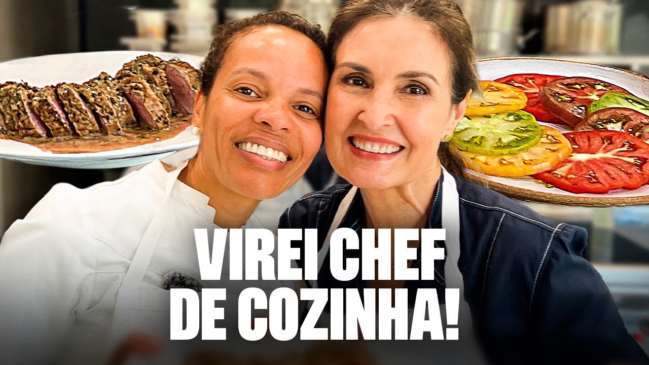 Cozinhei para a maior chef de Paris, Alessandra Montagne!