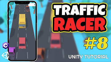 Traffic Racer Part 8 GameOver Unity Tutorial